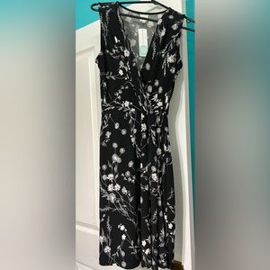 Kaleigh Seanna Faux Wrap Knit Dress.